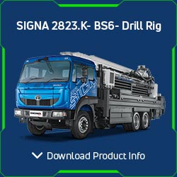 SIGNA 2823.K- BS6- Drill Rig